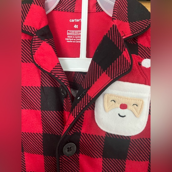 NWT 4T Unisex Santa Pajamas - Picture 2 of 3